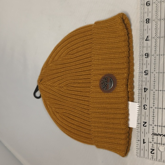 Timberland Men's Ribbed Watch Cap with Logo Plate NWT - Picture 5 of 7